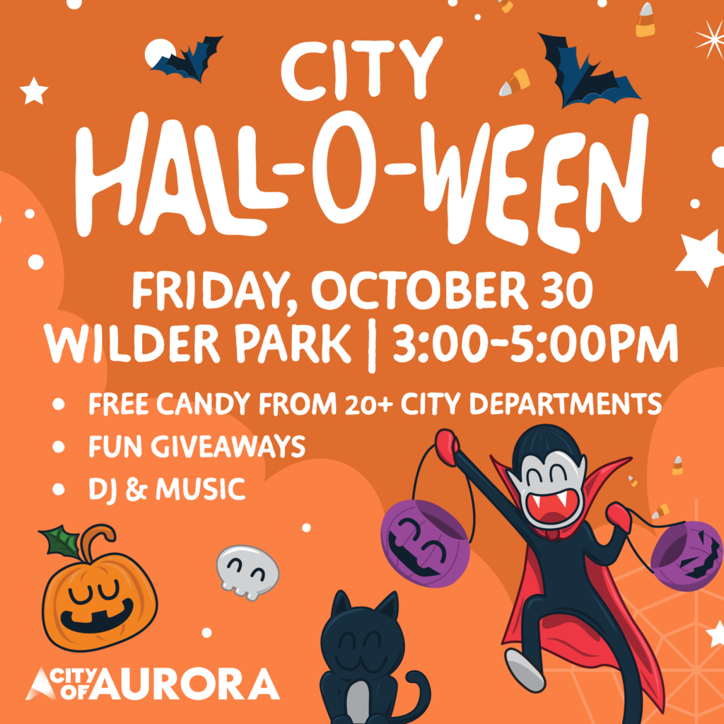 Halloween_EN City of Aurora, IL Halloween Trick or Treat Event.
